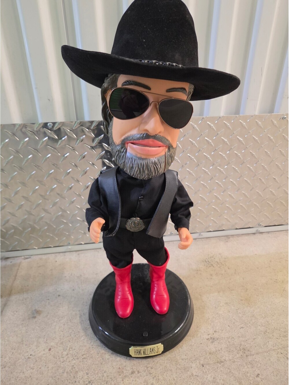 Hank Williams Jr. Animatronic